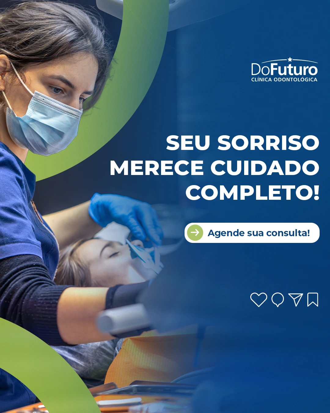 Cuidar do sorriso é cuidar da saúde como um todo. | Clínica do Futuro